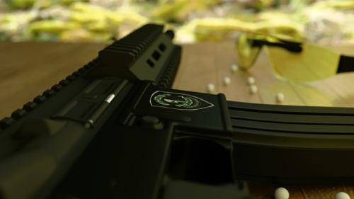 HK 416 Airsoft Gun preview image